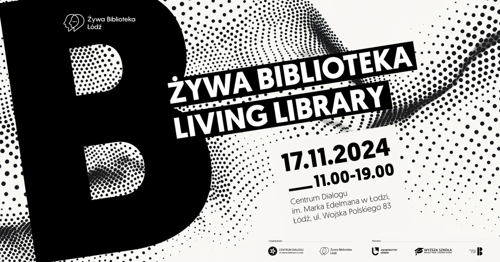 Baner promocyjny akcji Żywa Biblioteka