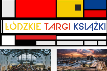 Banner Łódzkich Targów Książki