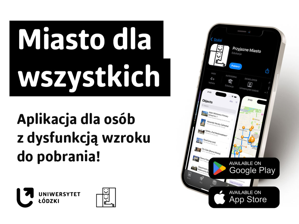 Grafika promująca projekt "Przyjazne Miasto"