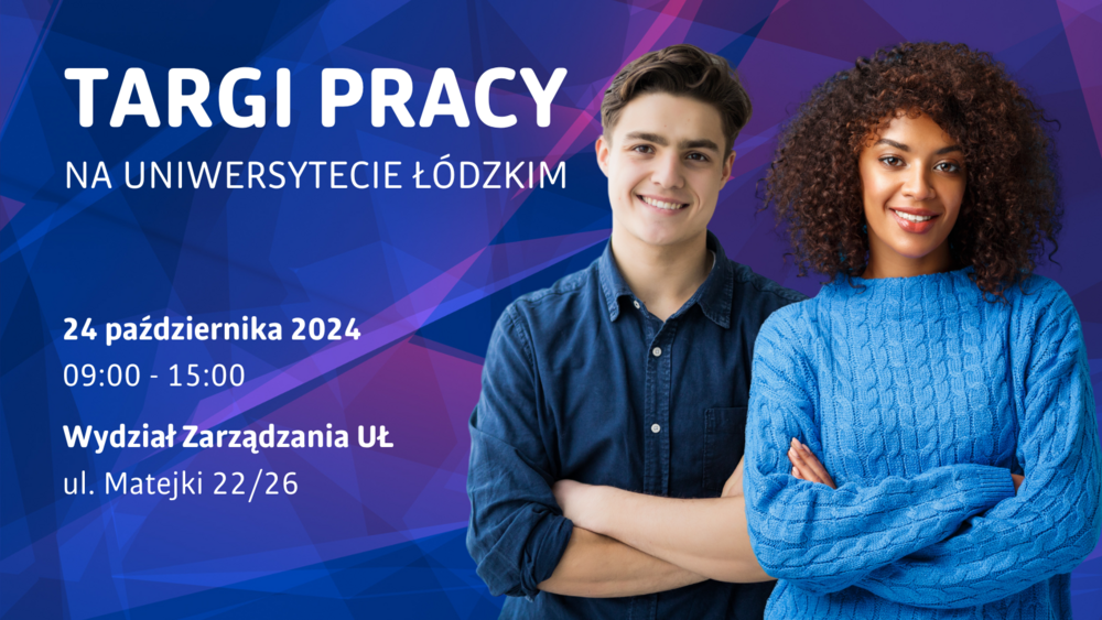 plansza promocyjna Targów Pracy na UŁ