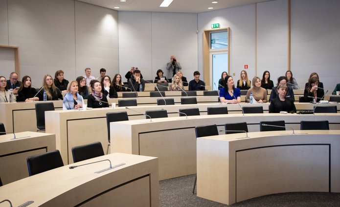 uczestnicy konferencji w auli